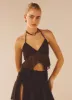 Adorn Halter Top - Dark Mocha sold by Peppermayo