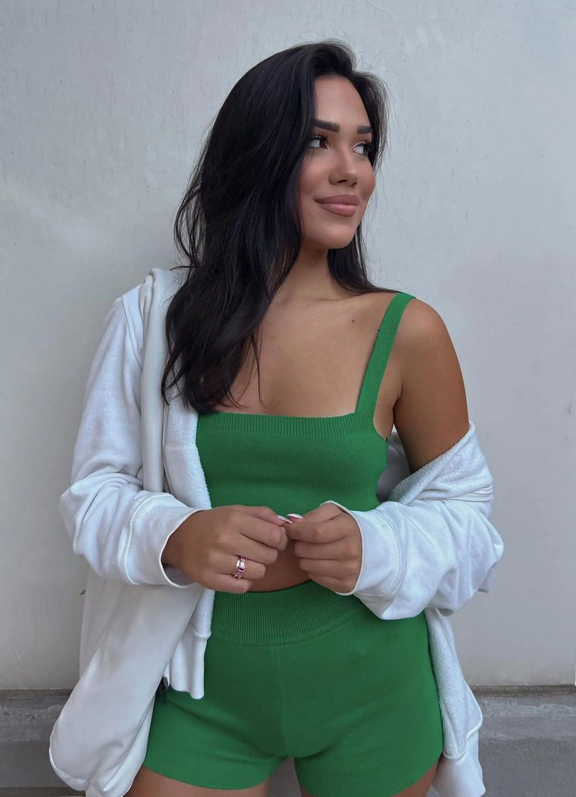 Remix It Knit Crop - Jade Green sold by Peppermayo product image thumbnail 2