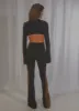 Illusion Jumpsuit - Black sold by Peppermayo