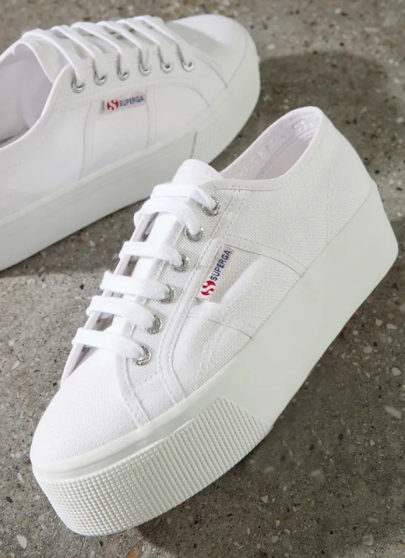 2790ACOTW Linea Up and Down Sneakers - 901 WHITE sold by Peppermayo