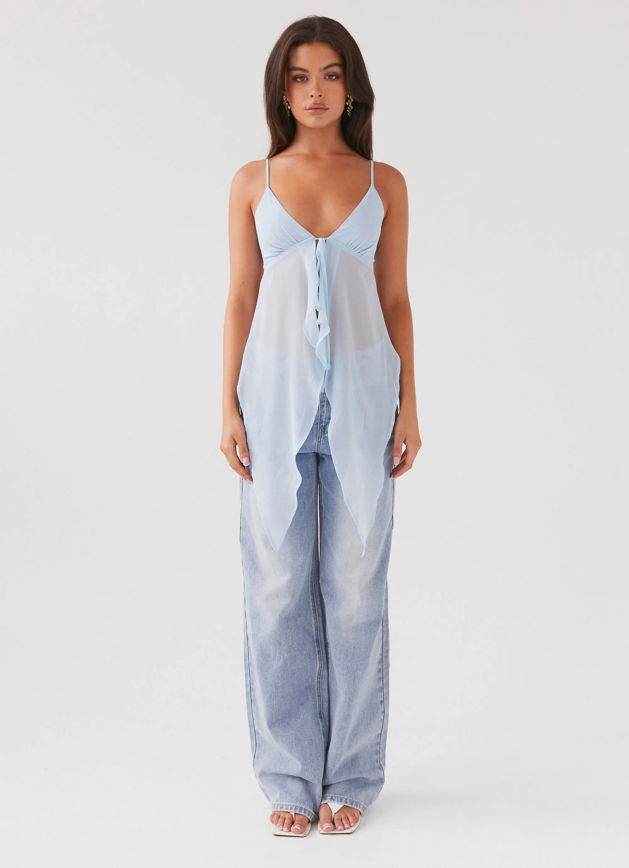 Zenith Charm Top - Blue sold by Peppermayo product image thumbnail 4