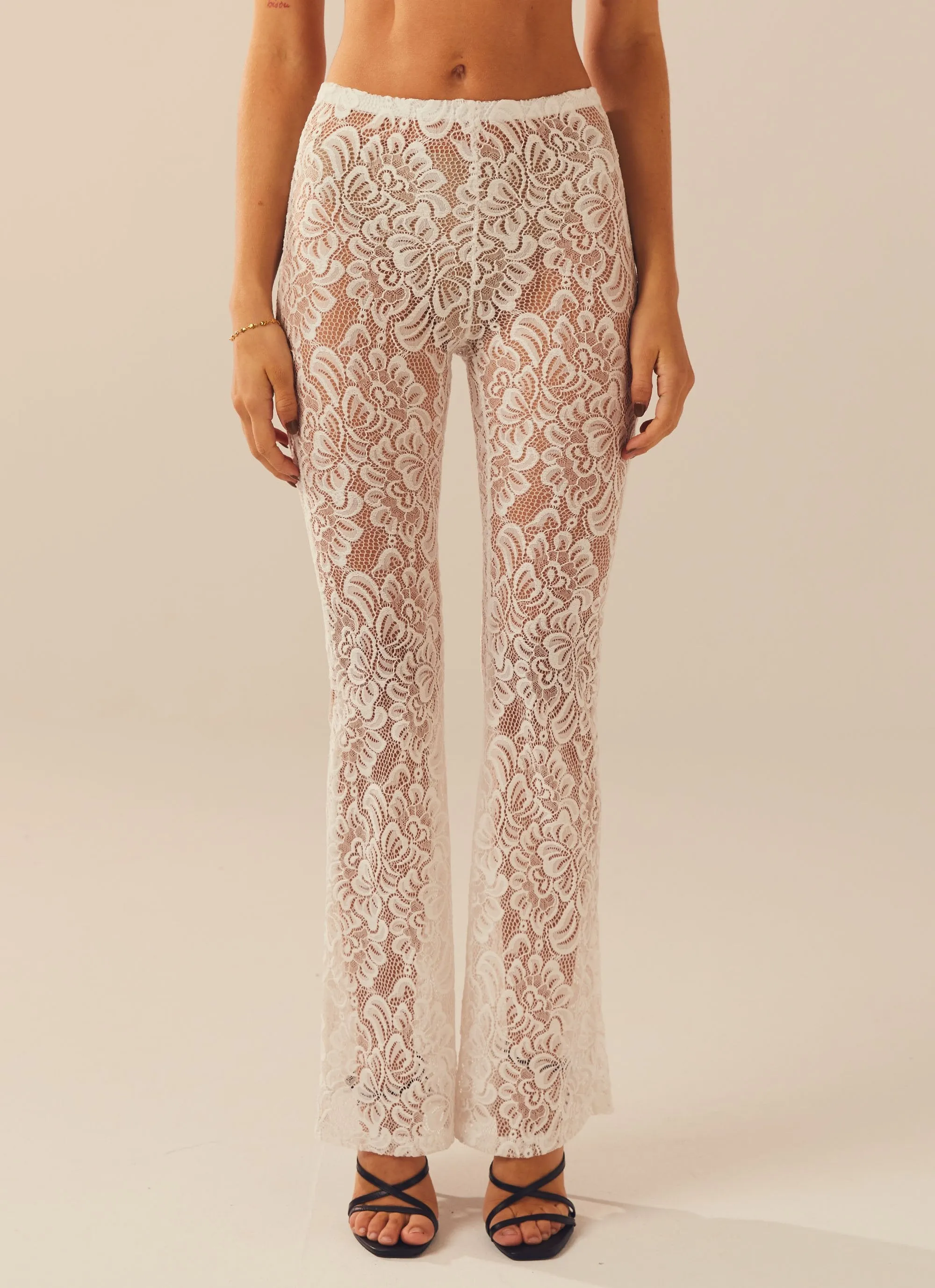 Sweet Fantasy Lace Pant - Ice sold by Peppermayo product image thumbnail 2