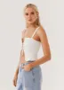 Hopeful Hearts Bustier Top - White sold by Peppermayo