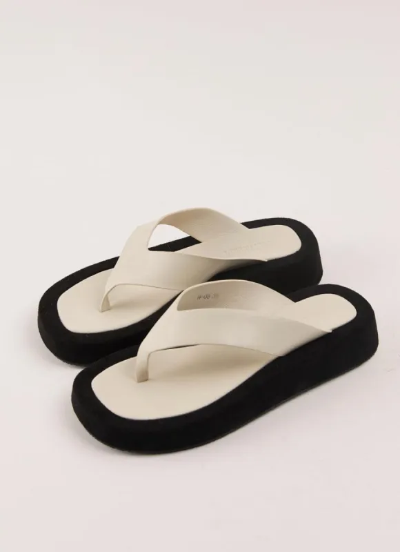 Style Muse Sandal - Ivory sold by Peppermayo