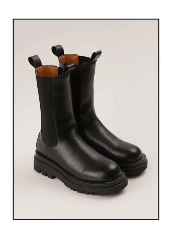 Annalise Boot - Black sold by Peppermayo