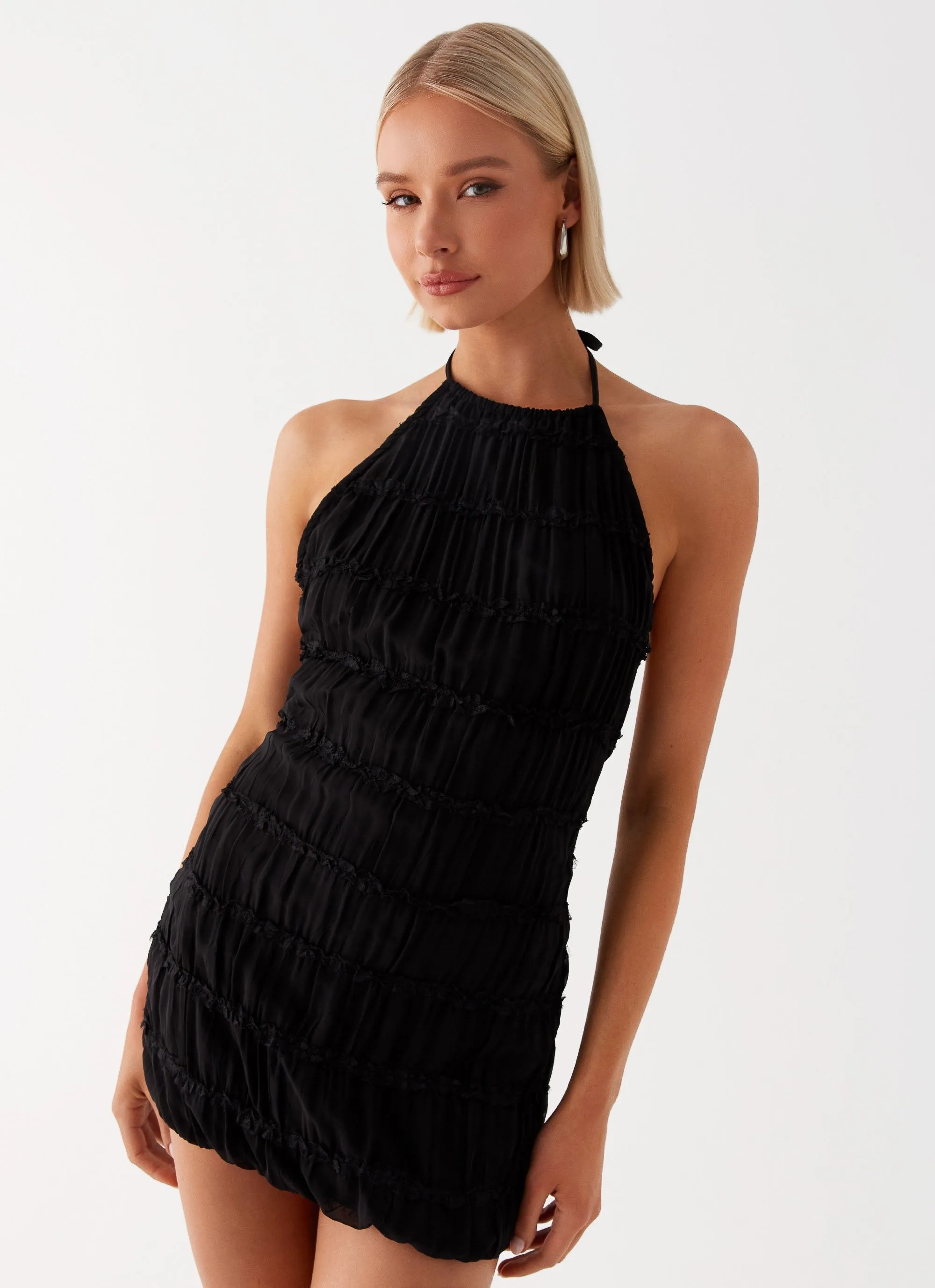 Aullie Mini Dress - Black sold by Peppermayo product image thumbnail 4