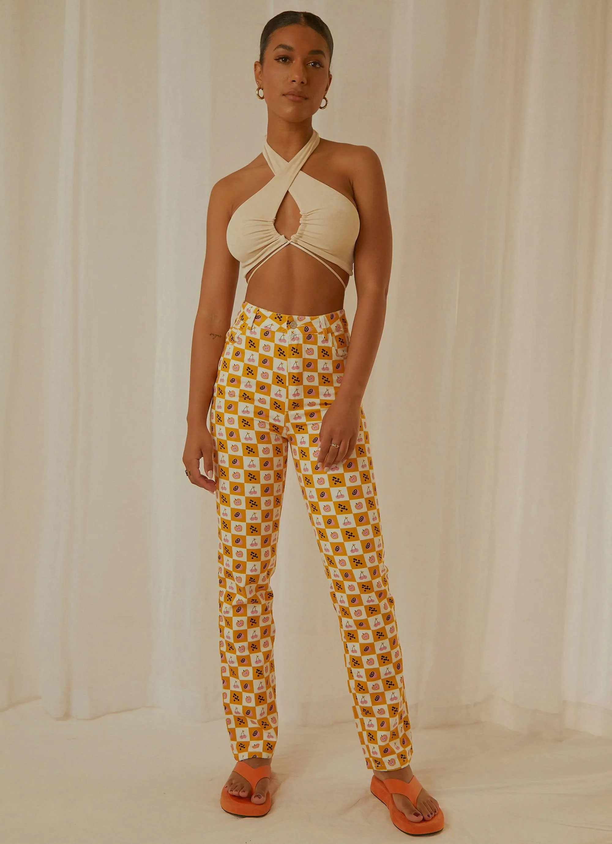 Harlow Crop Top - Ivory sold by Peppermayo product image thumbnail 3