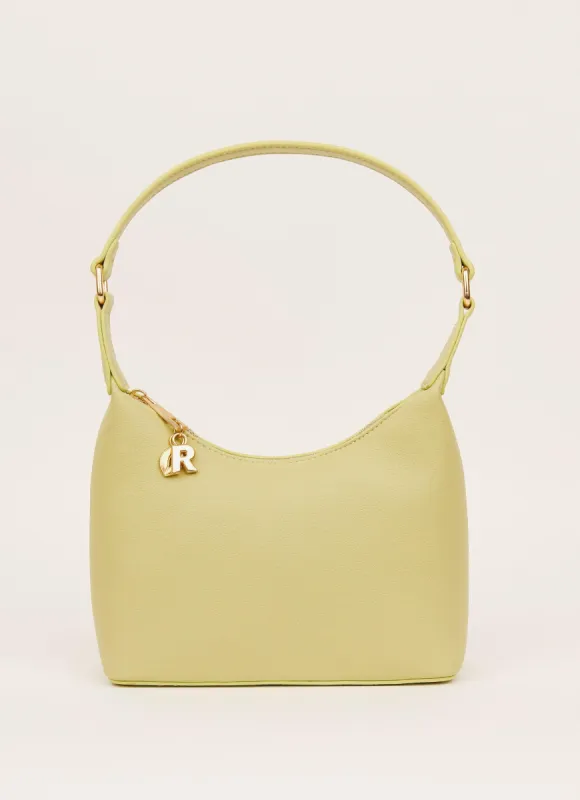 The Riley Shoulder Bag - Sage Green sold by Peppermayo
