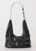 Emerie Shoulder Bag - Black sold by Peppermayo