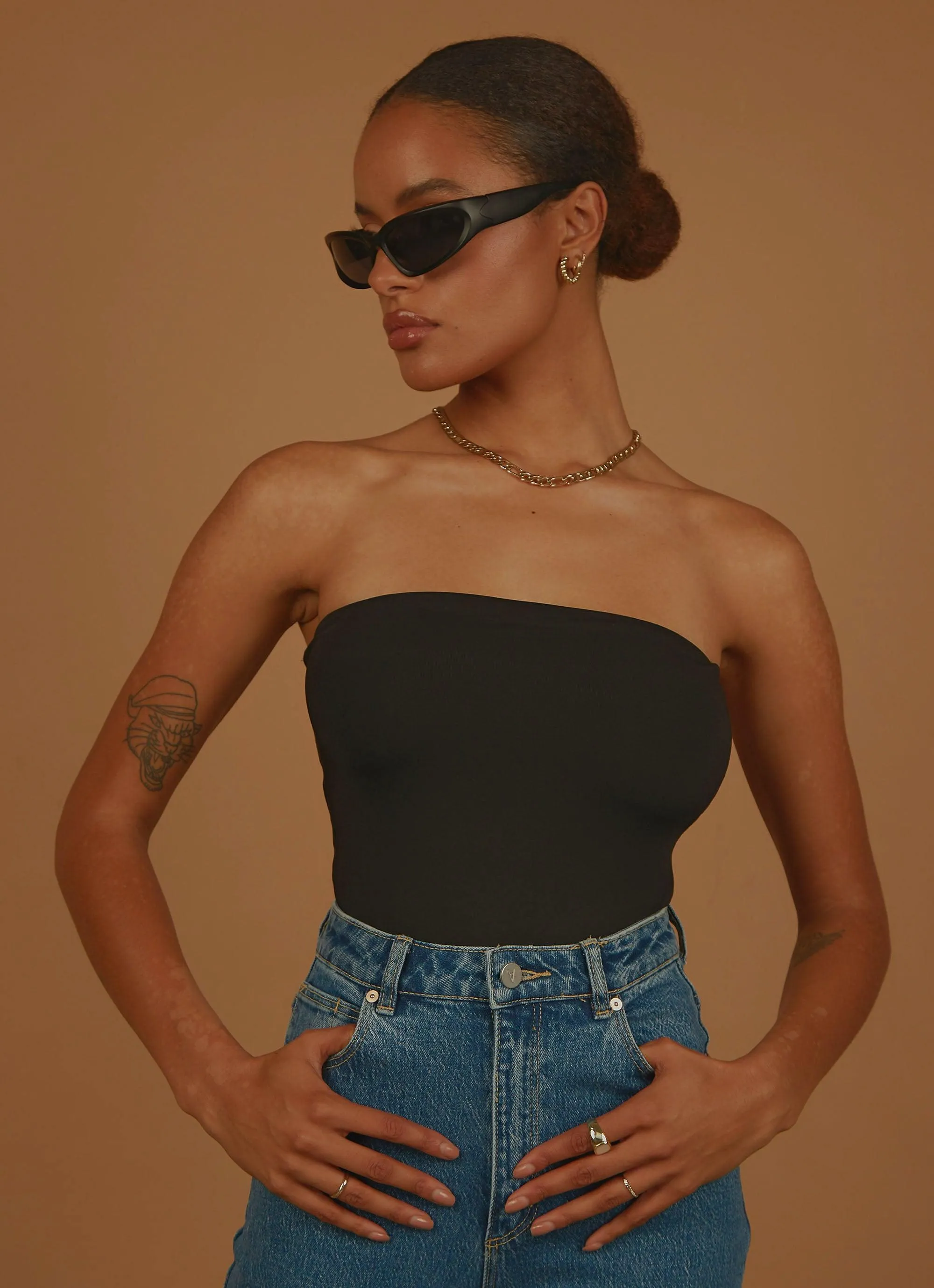 Uptown Tube Top - Black sold by Peppermayo product image thumbnail 5