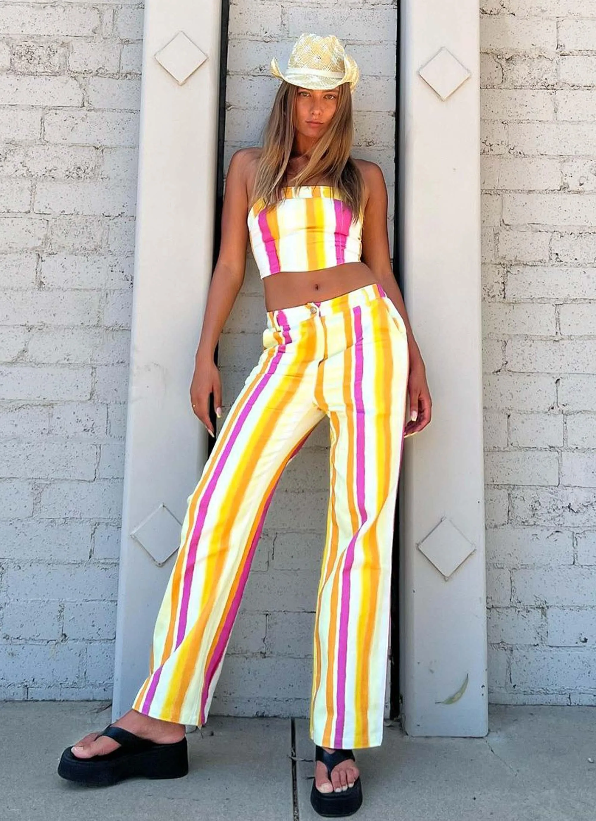 Estate Pants - Sunset Stripe sold by Peppermayo product image thumbnail 2