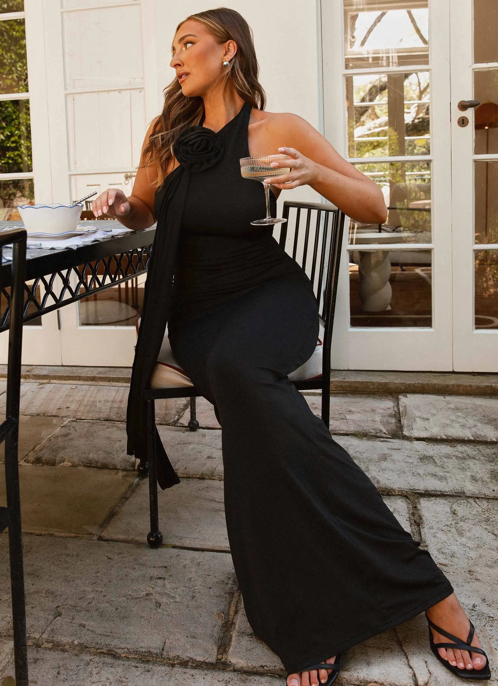 Pure Angel Maxi Dress - Shadow sold by Peppermayo product image thumbnail 4