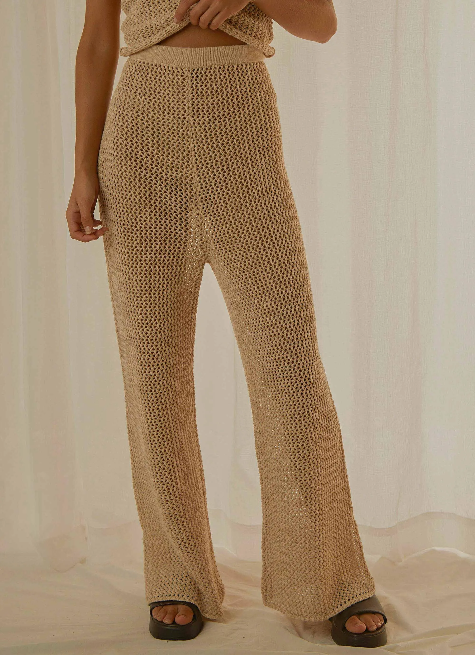 Monaco Knit Pant - Bone sold by Peppermayo product image thumbnail 3