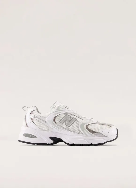 530 Sneaker - White sold by Peppermayo