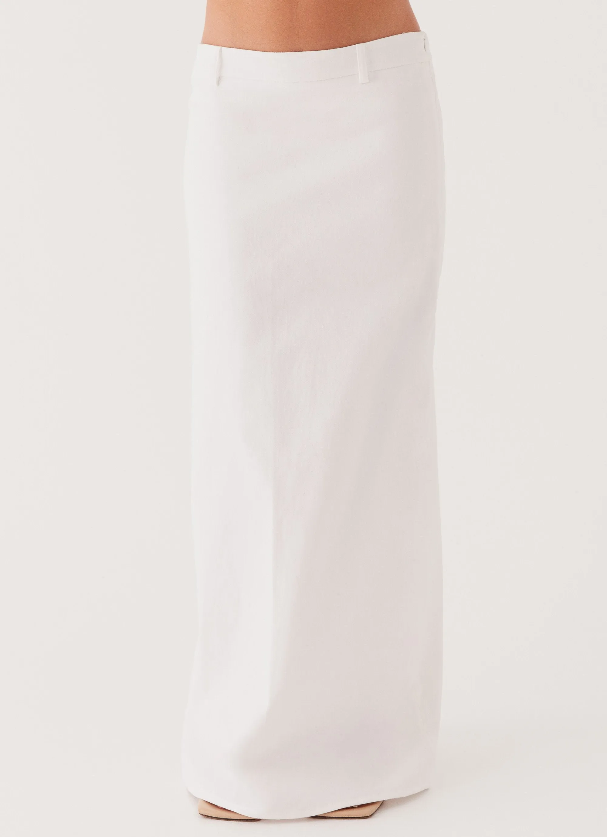 Jaslyn Maxi Skirt - White sold by Peppermayo product image thumbnail 5