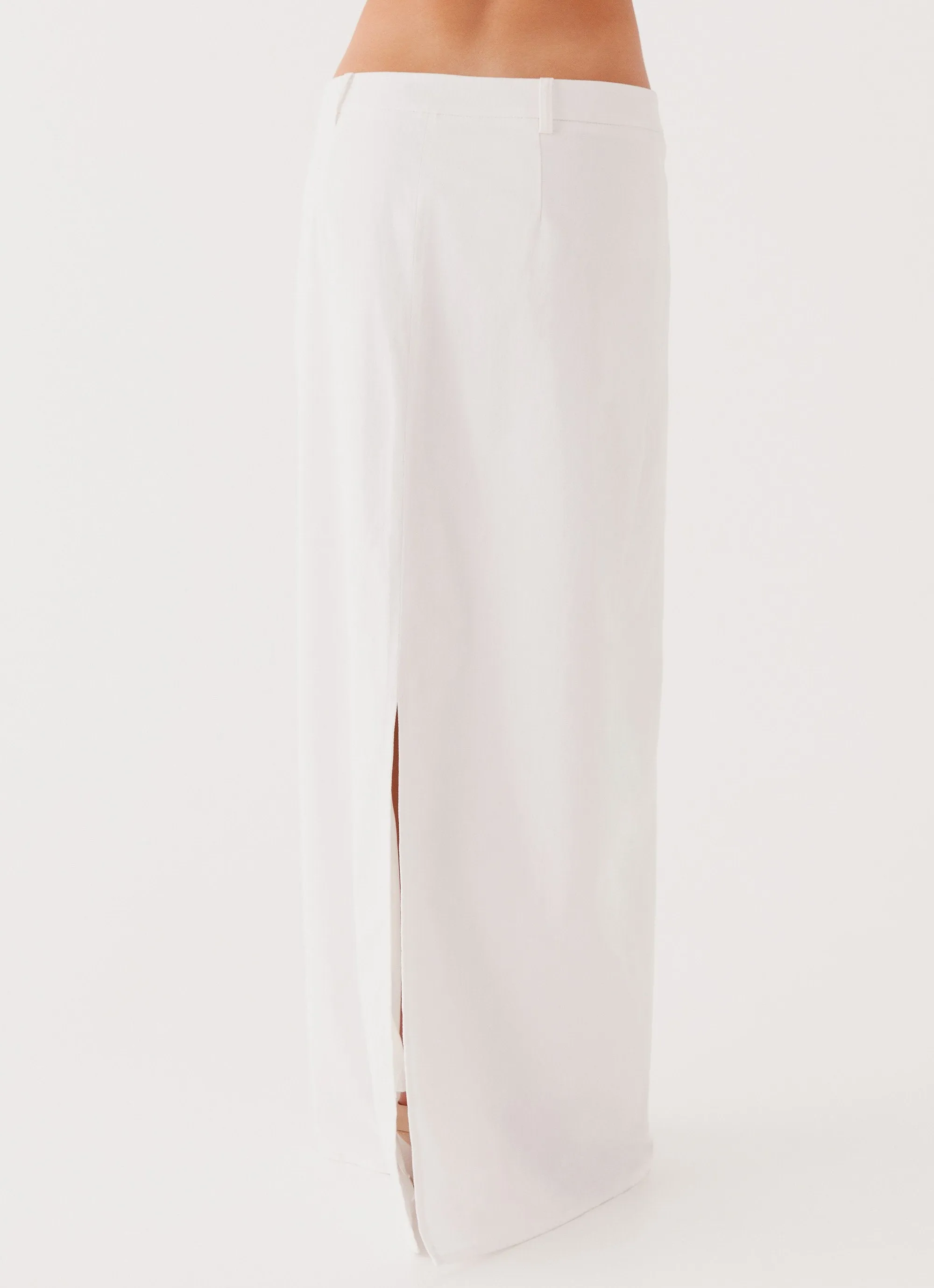 Jaslyn Maxi Skirt - White sold by Peppermayo product image thumbnail 4