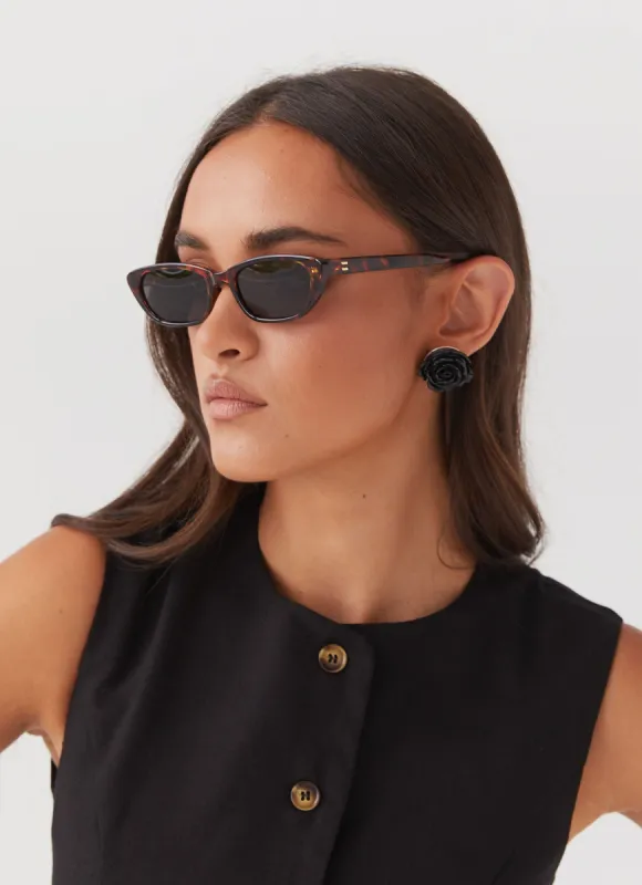 Nadine Sunglasses - Tort sold by Peppermayo