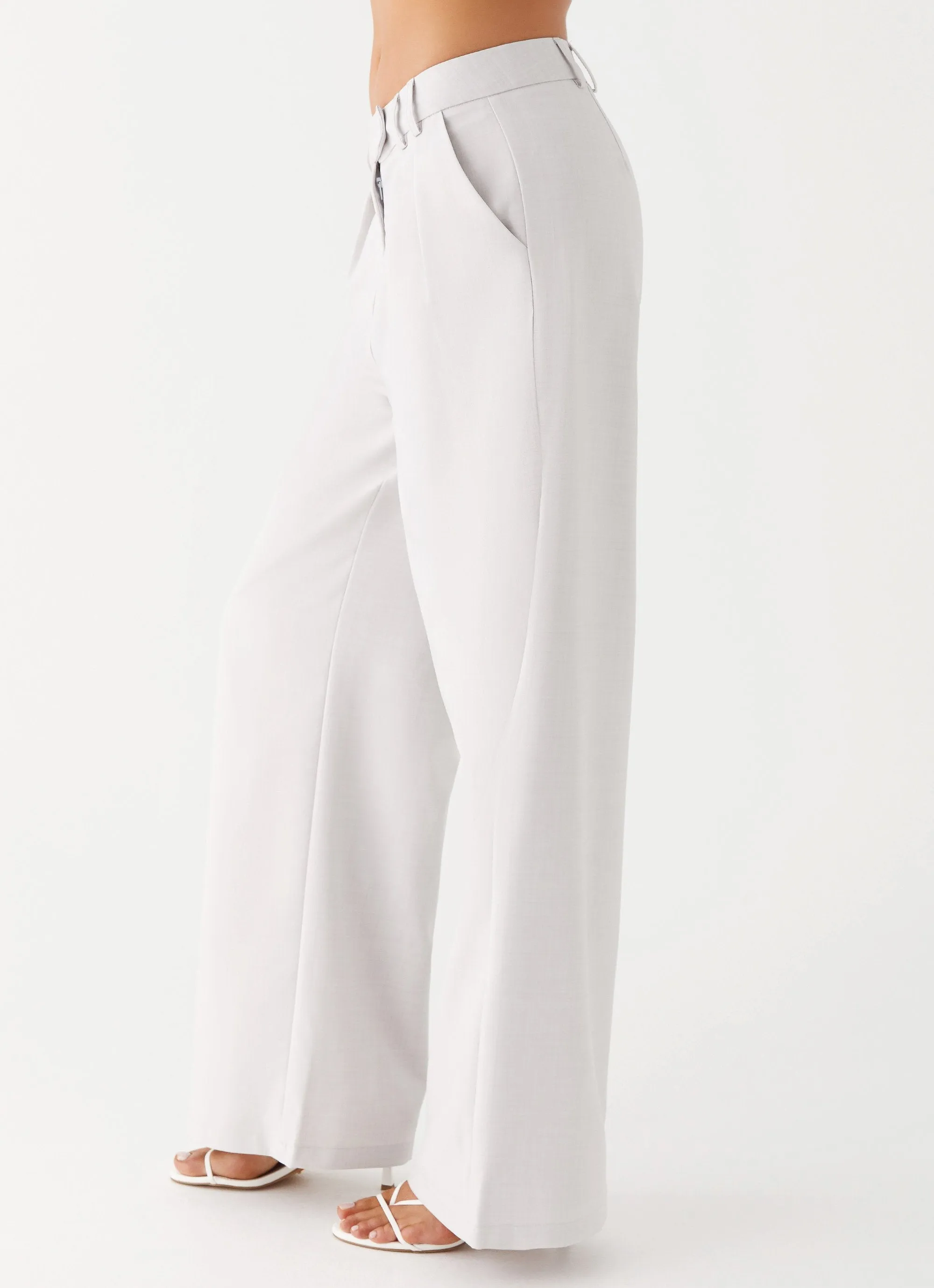 Asha Low Rise Pants - Ivory sold by Peppermayo product image thumbnail 3