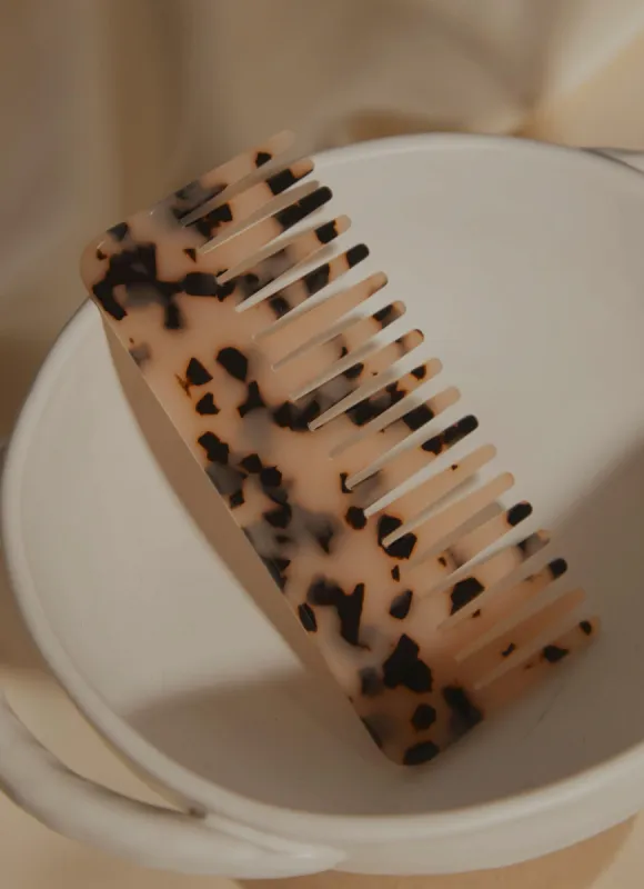 Copenhagen Hair Comb - Tort sold by Peppermayo