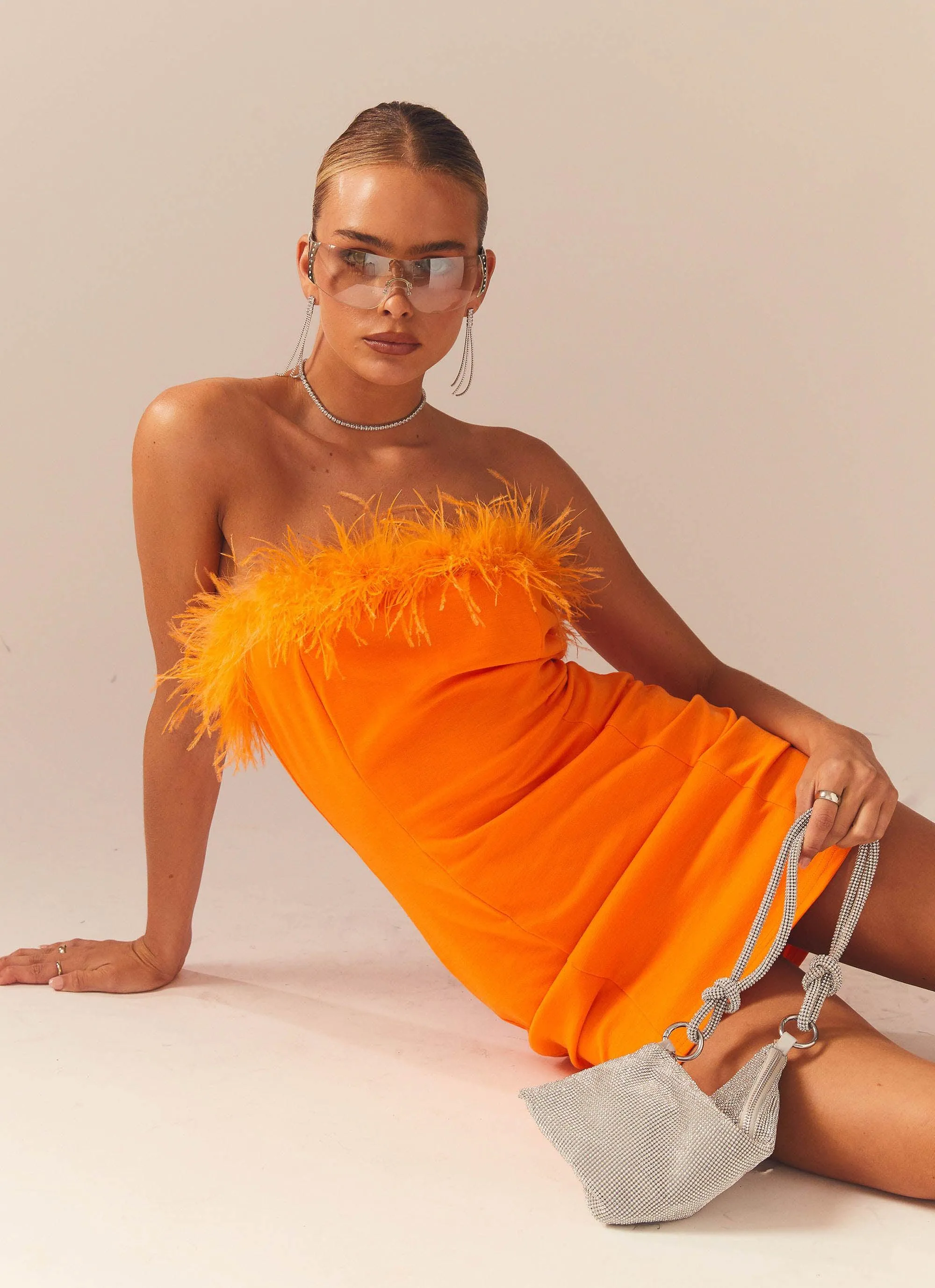 Starlight Dancer Dress - Tangerine sold by Peppermayo product image thumbnail 2