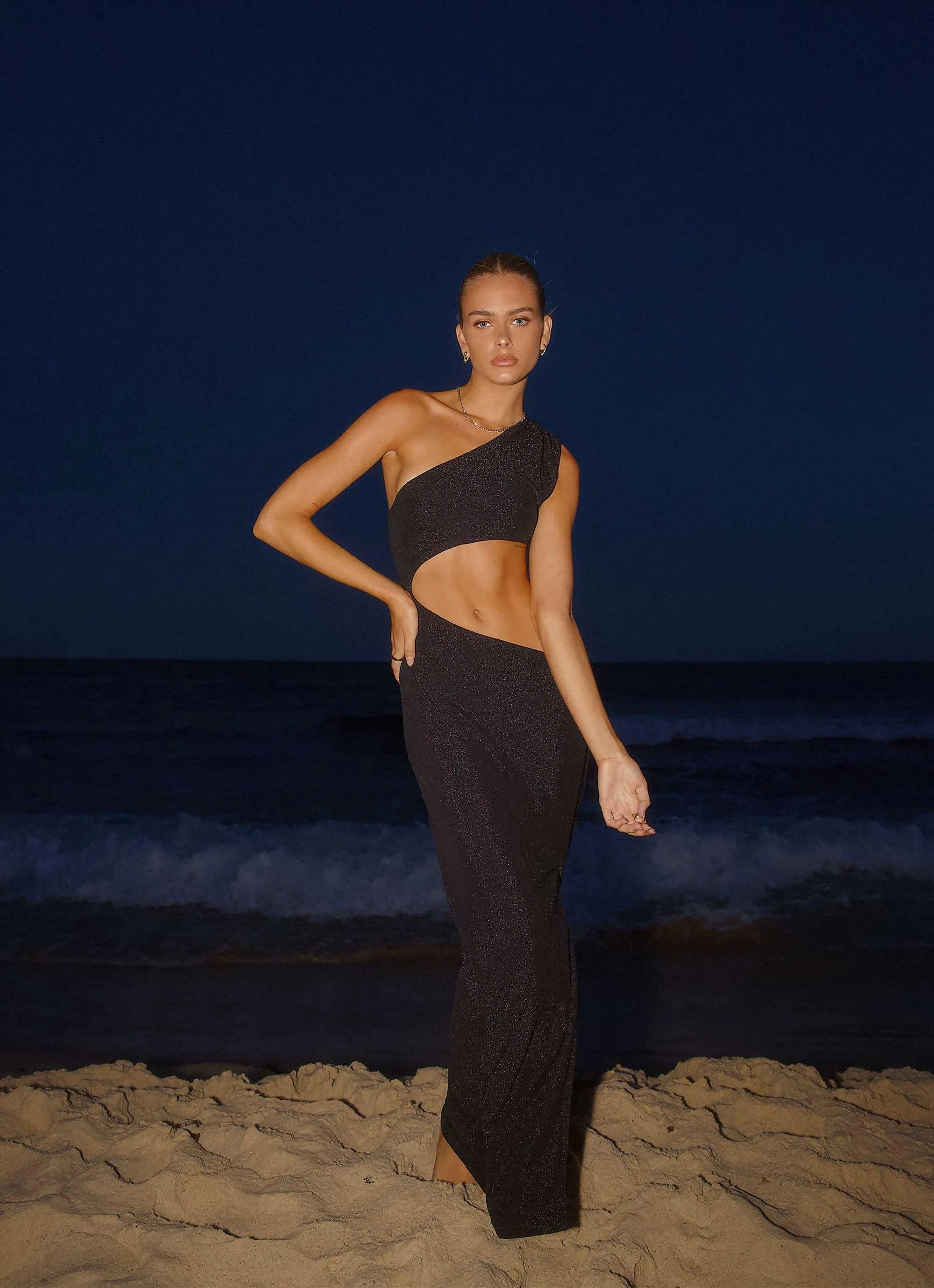 Palace Hotel Maxi Dress - Black sold by Peppermayo product image thumbnail 2