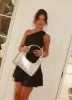 Jolie Shoulder Bag - Silver sold by Peppermayo