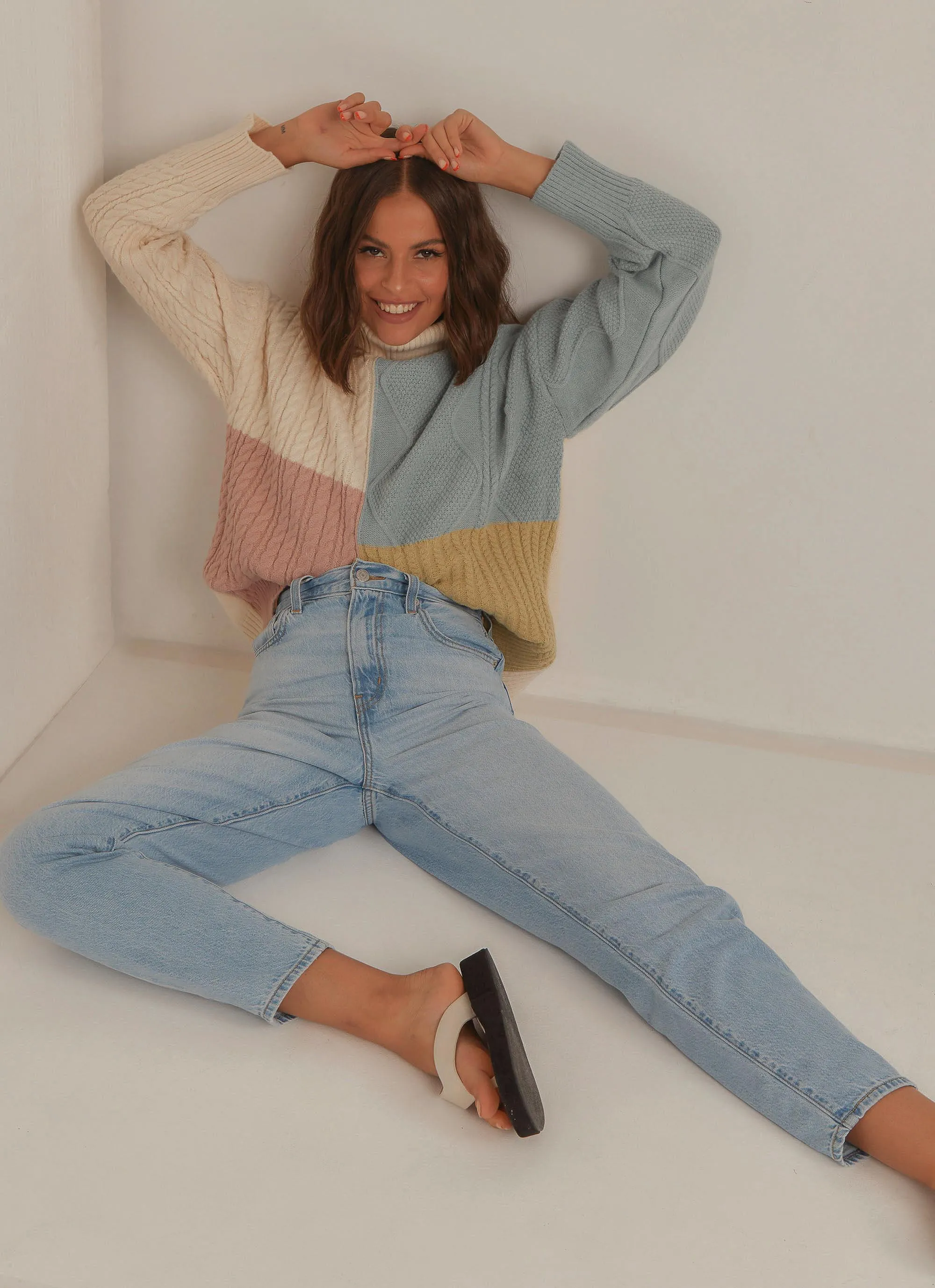 High Loose Taper Jeans - Near Sighted sold by Peppermayo product image thumbnail 2