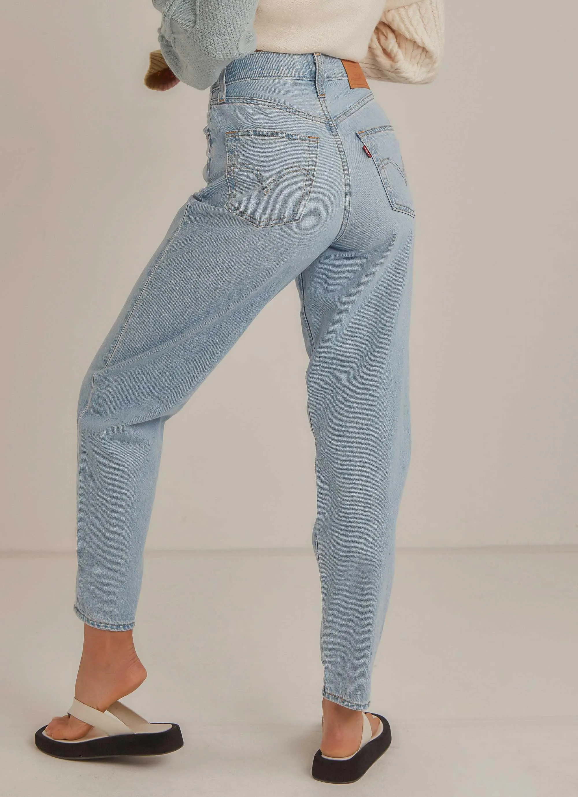 High Loose Taper Jeans - Near Sighted sold by Peppermayo product image thumbnail 3