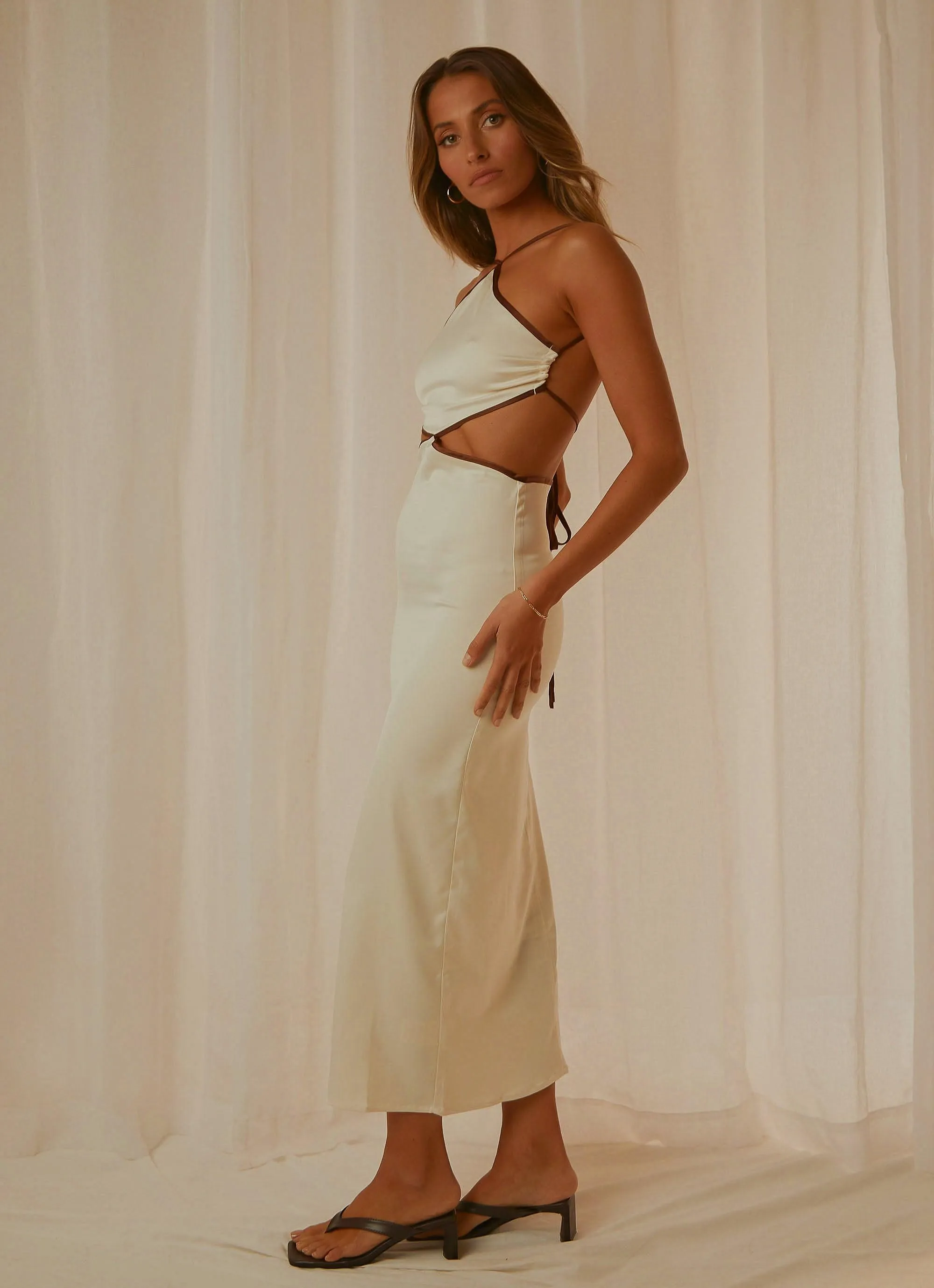 Thea Maxi Dress - Ivory sold by Peppermayo product image thumbnail 4