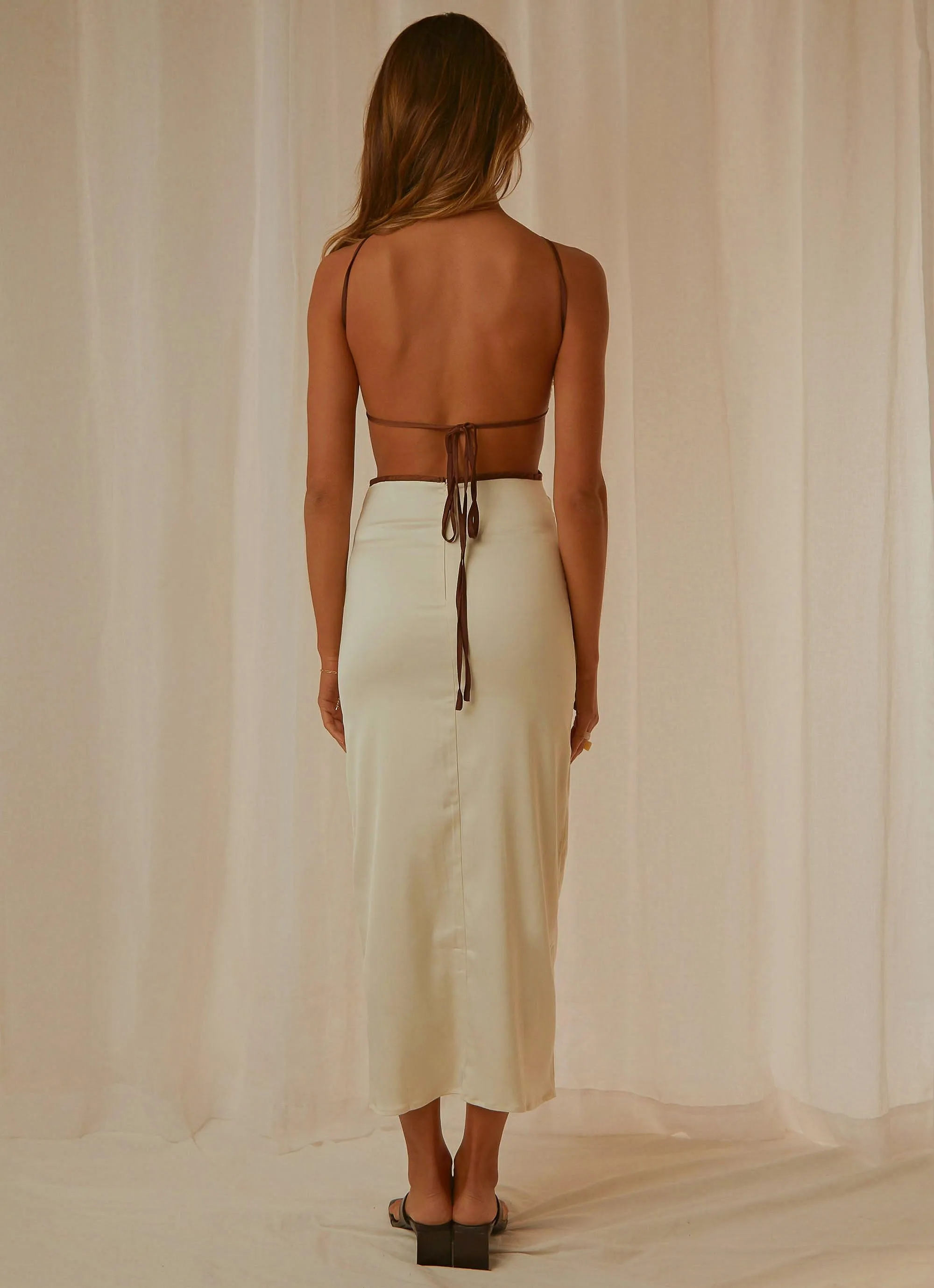 Thea Maxi Dress - Ivory sold by Peppermayo product image thumbnail 5