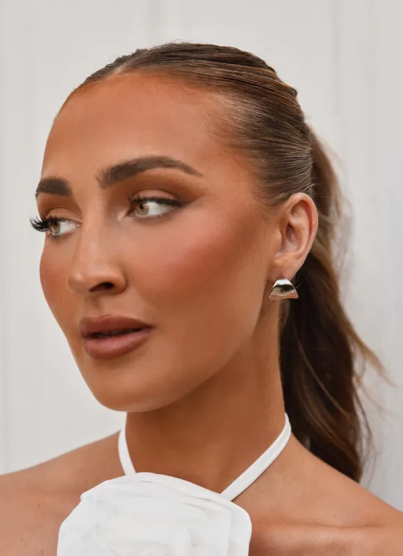 Nova Earrings - Silver sold by Peppermayo