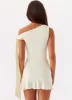 Palm House Mini Dress - Yellow sold by Peppermayo