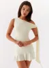 Palm House Mini Dress - Yellow sold by Peppermayo