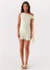 Palm House Mini Dress - Yellow sold by Peppermayo