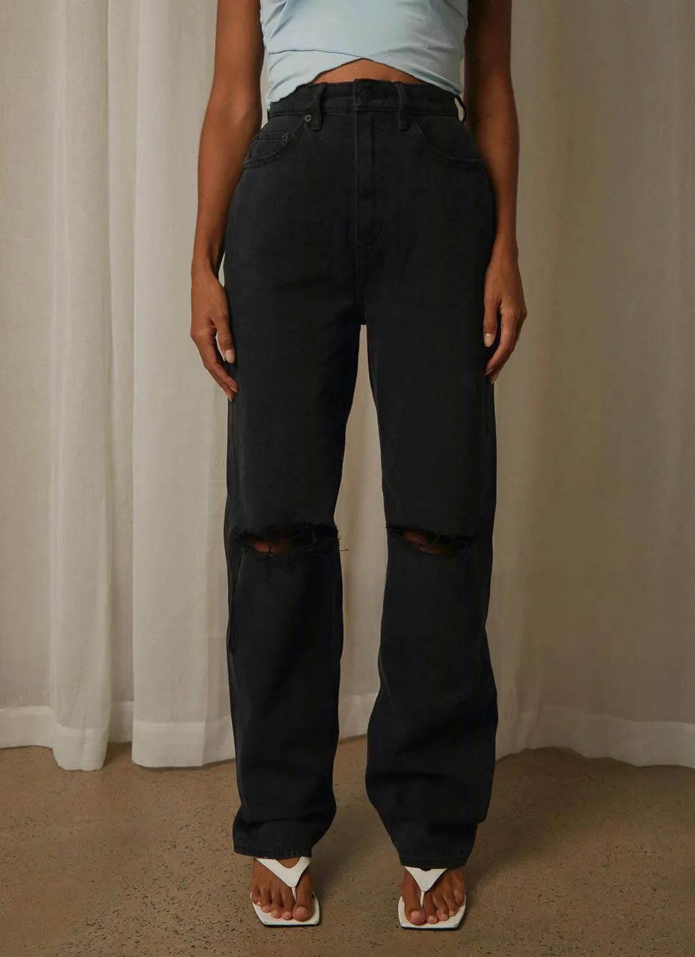 High Baggy Jean - Exalt Black sold by Peppermayo product image thumbnail 3