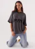 Let's Go Jersey Top - Grey sold by Peppermayo