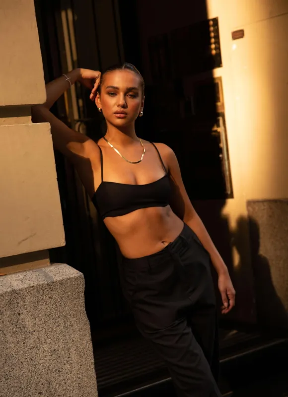 Atelier Crop Top - Shadow made by Peppermayo