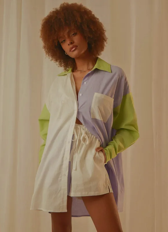 Romi Shirt - Multi sold by Peppermayo