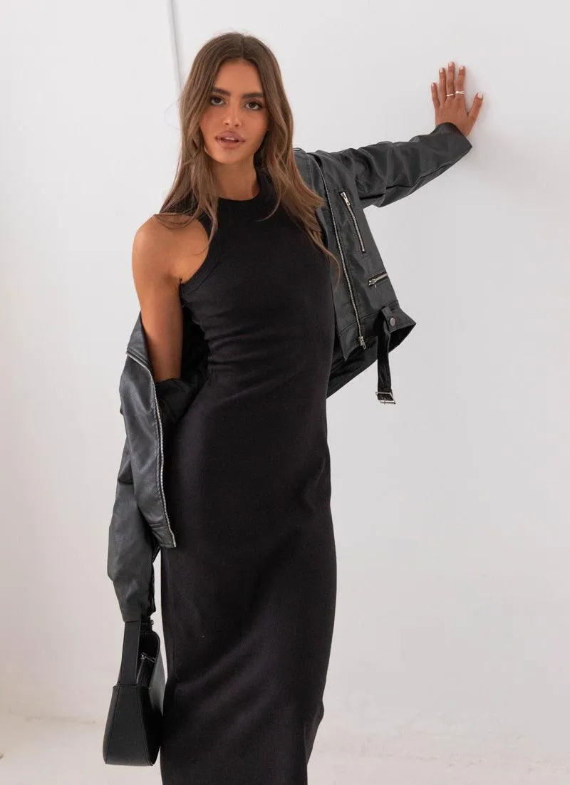 Blaze PU Biker Jacket - Black PU sold by Peppermayo product image thumbnail 4