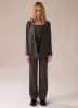 Mia Oversized Blazer - Charcoal sold by Peppermayo