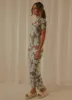 Remix Mesh Maxi Dress - Dusty Blue sold by Peppermayo