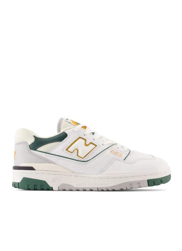550 Sneaker - White sold by Peppermayo
