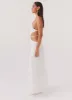 Enchanted Melodies Maxi Dress - White sold by Peppermayo