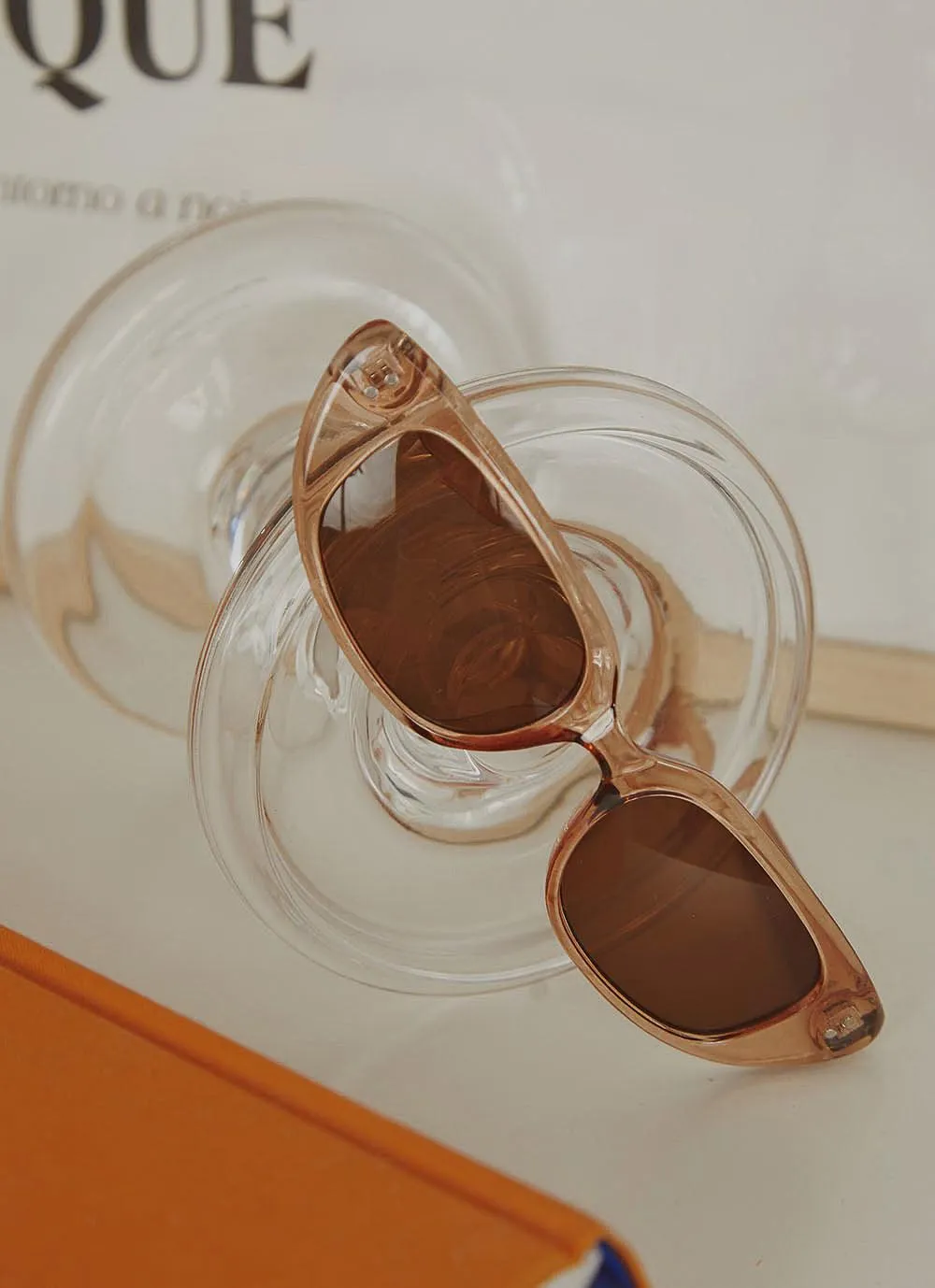 Zoey Sunglasses - Coffee sold by Peppermayo product image thumbnail 3