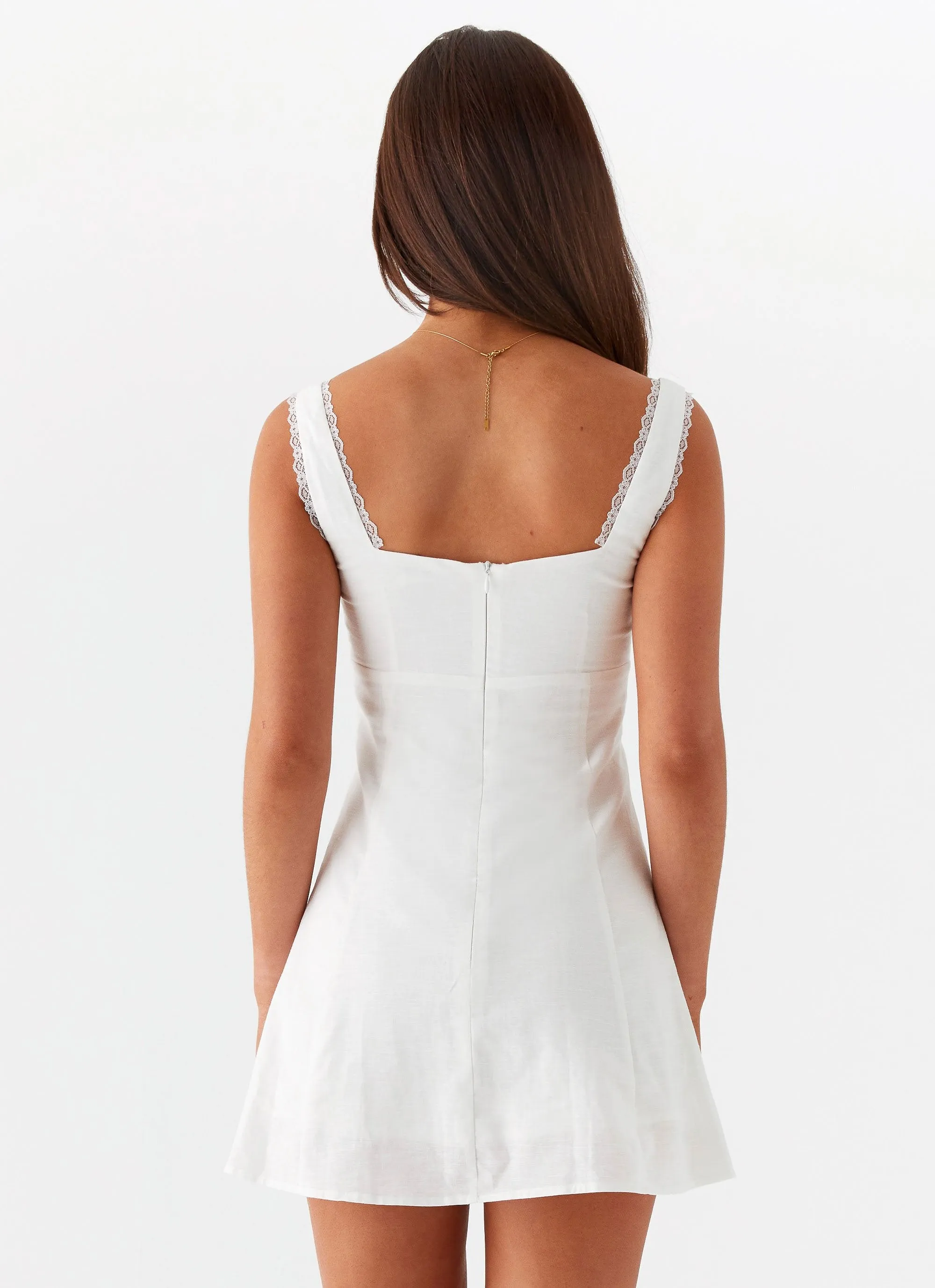 Rowena Mini Dress - White sold by Peppermayo product image thumbnail 4