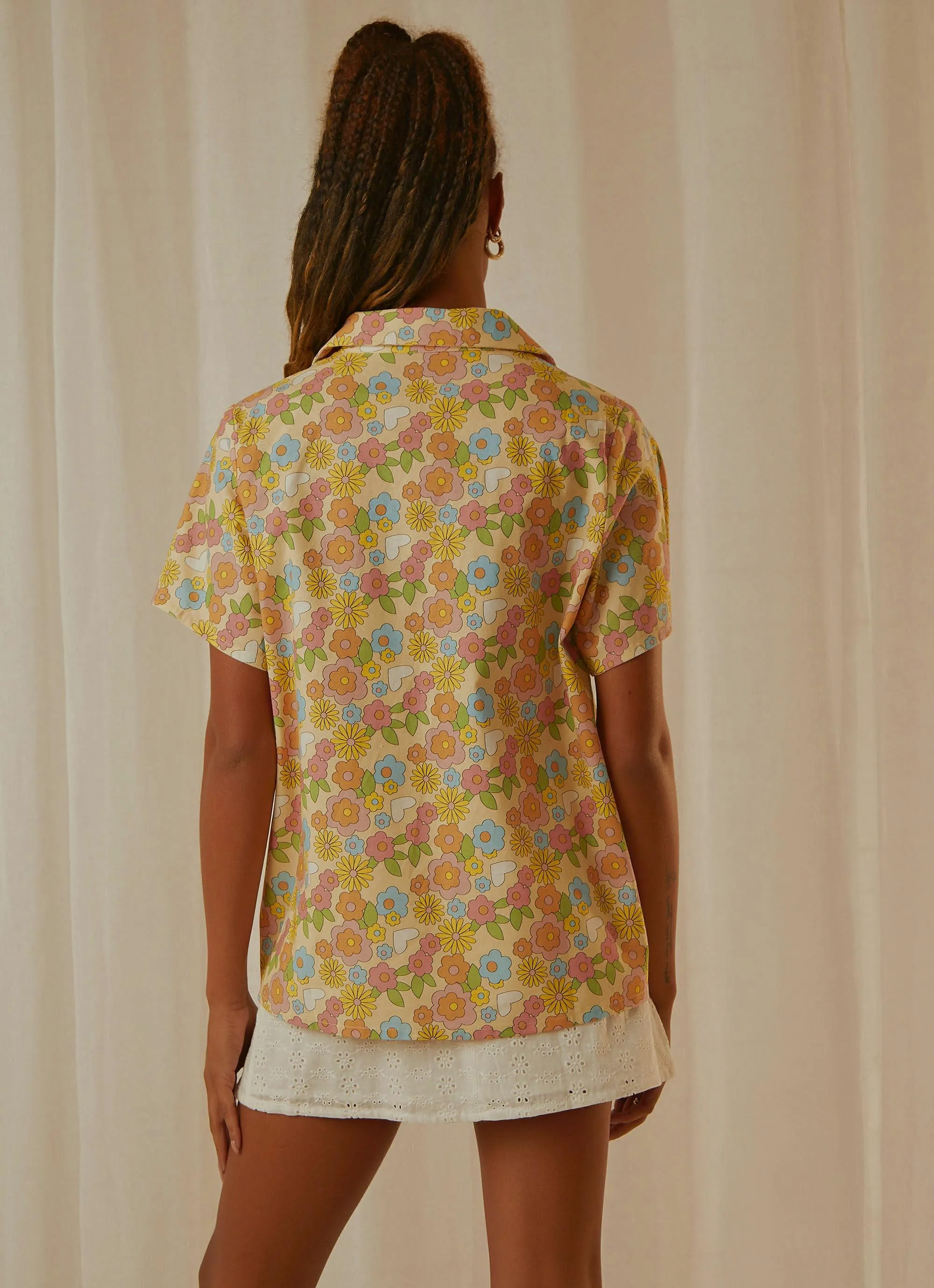 Summer Getaway Linen Shirt - Blossom sold by Peppermayo product image thumbnail 5