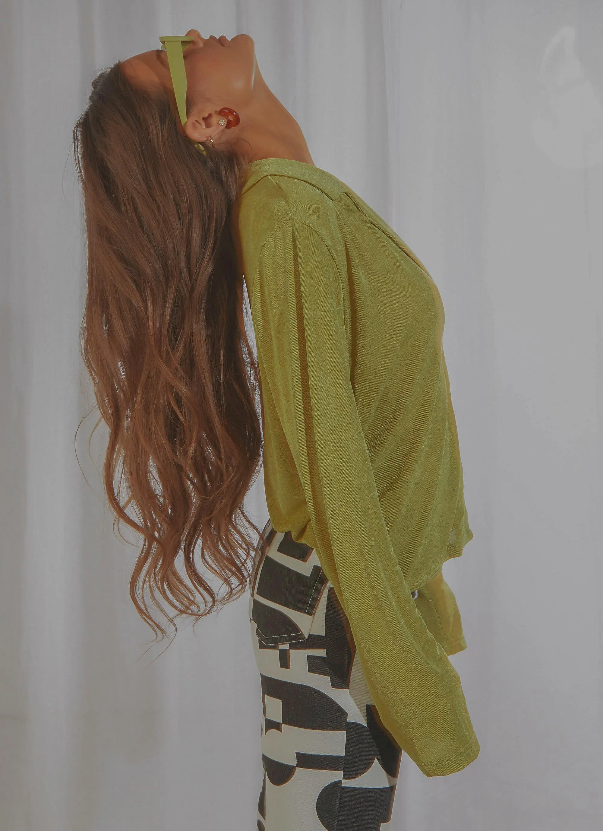 Simi Shirt - Lime sold by Peppermayo product image thumbnail 2