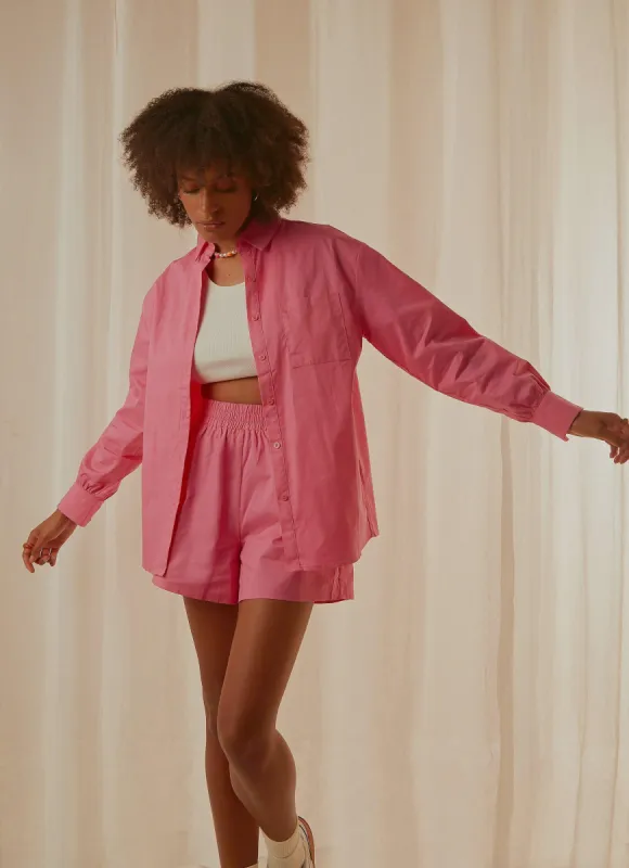 Daydreams Shirt - Magenta sold by Peppermayo