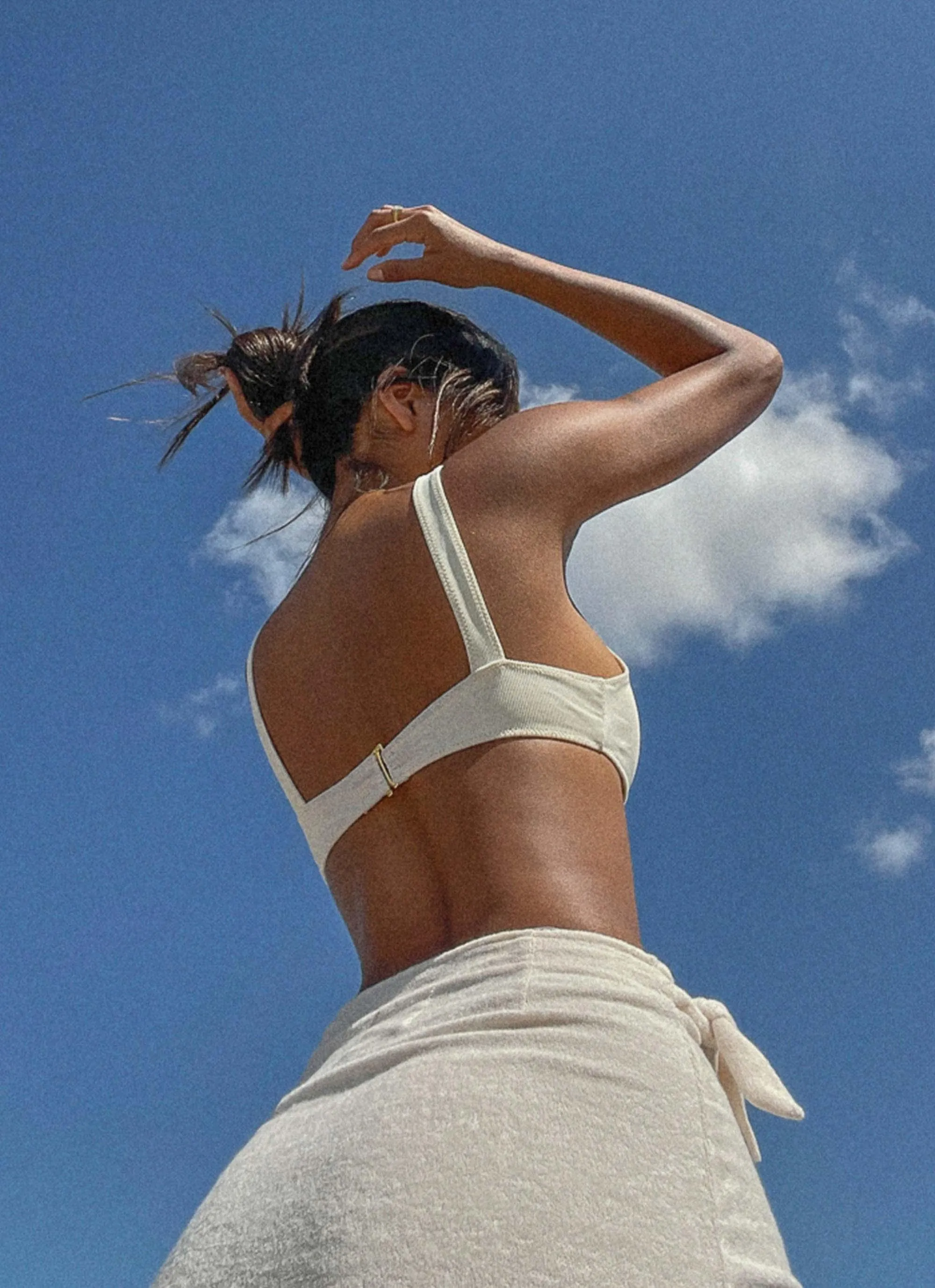 Foreshore Bikini Top - Coconut Milk sold by Peppermayo product image thumbnail 4