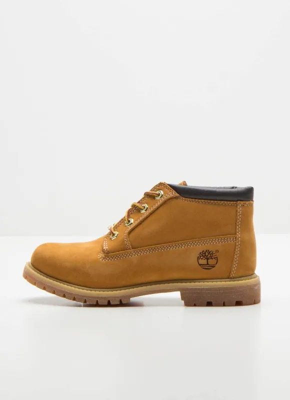 Nellie Chukka Double Waterproof Boot - Wheat Nubuck sold by Peppermayo